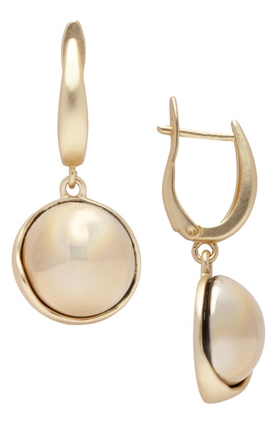 Saachi Orb Drop Earrings In Gold