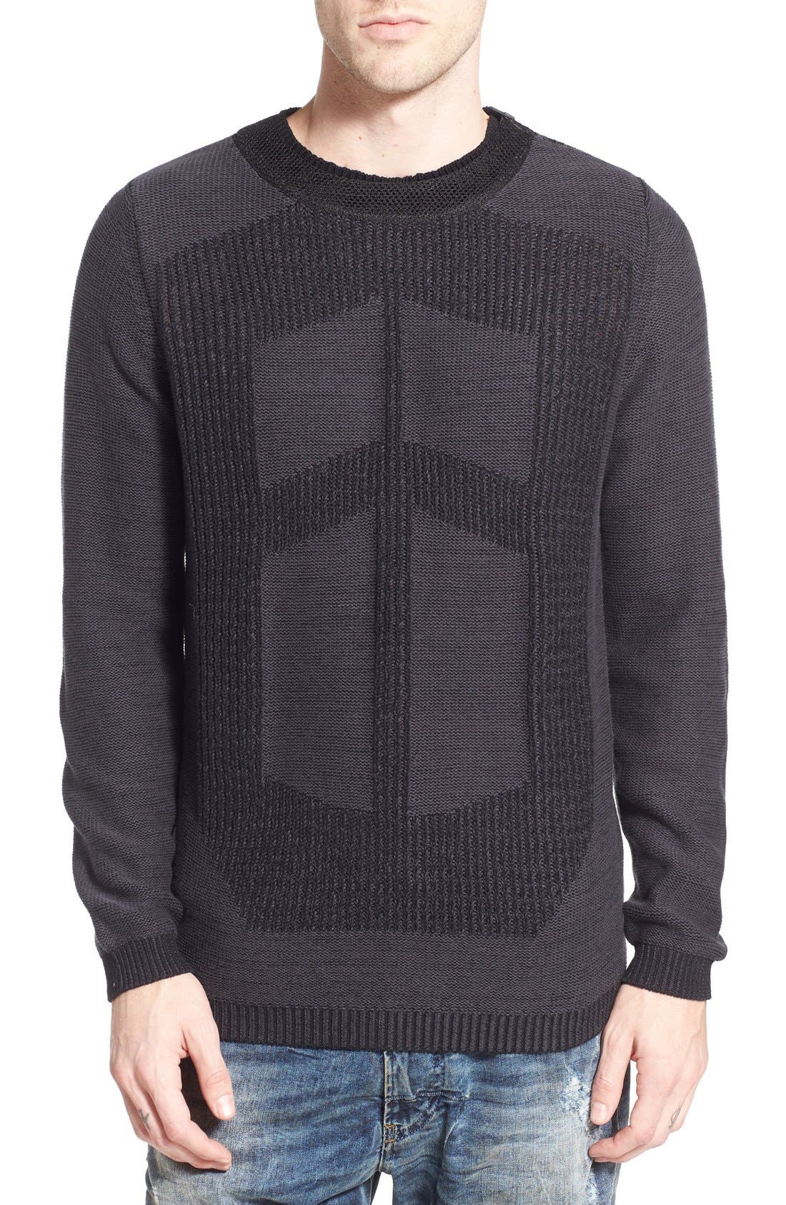 Urban Camo Brigade 'Body Armour' Crewneck Sweater Nordstrom