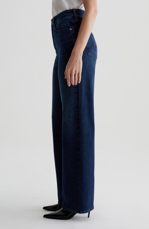 Shop Ag Kora High Waist Wide Leg Jeans In Midnight Sun