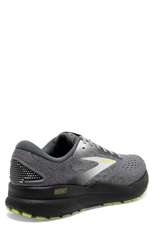 Shop Brooks Ghost 16 Running Shoe In Primer/grey/lime