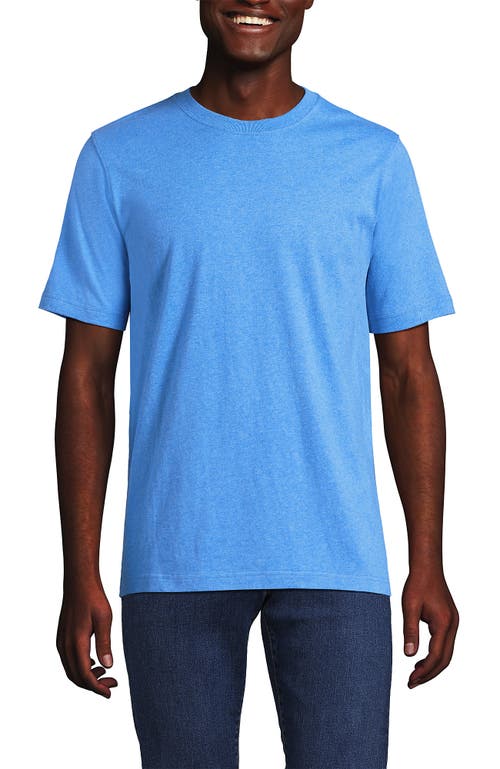 Shop Lands' End Super-t Short Sleeve T-shirt In Bermuda Blue Heather