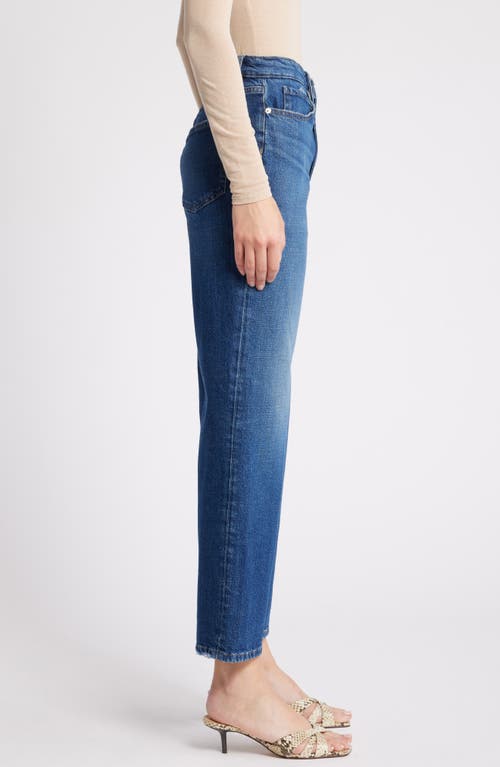 Frame Le Jane High Waist Ankle Straight Leg Jeans In Othello
