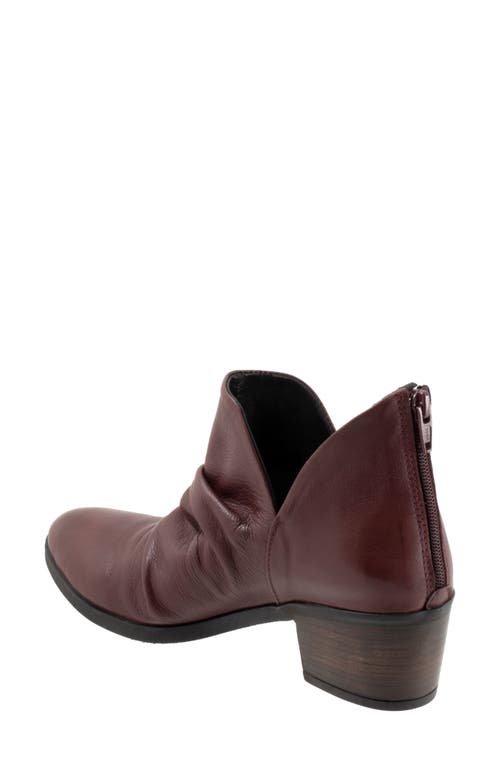 Shop Bueno Cori Bootie In Merlot