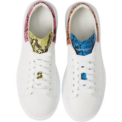 Alexander Mcqueen Oversize Low Top Sneaker, White