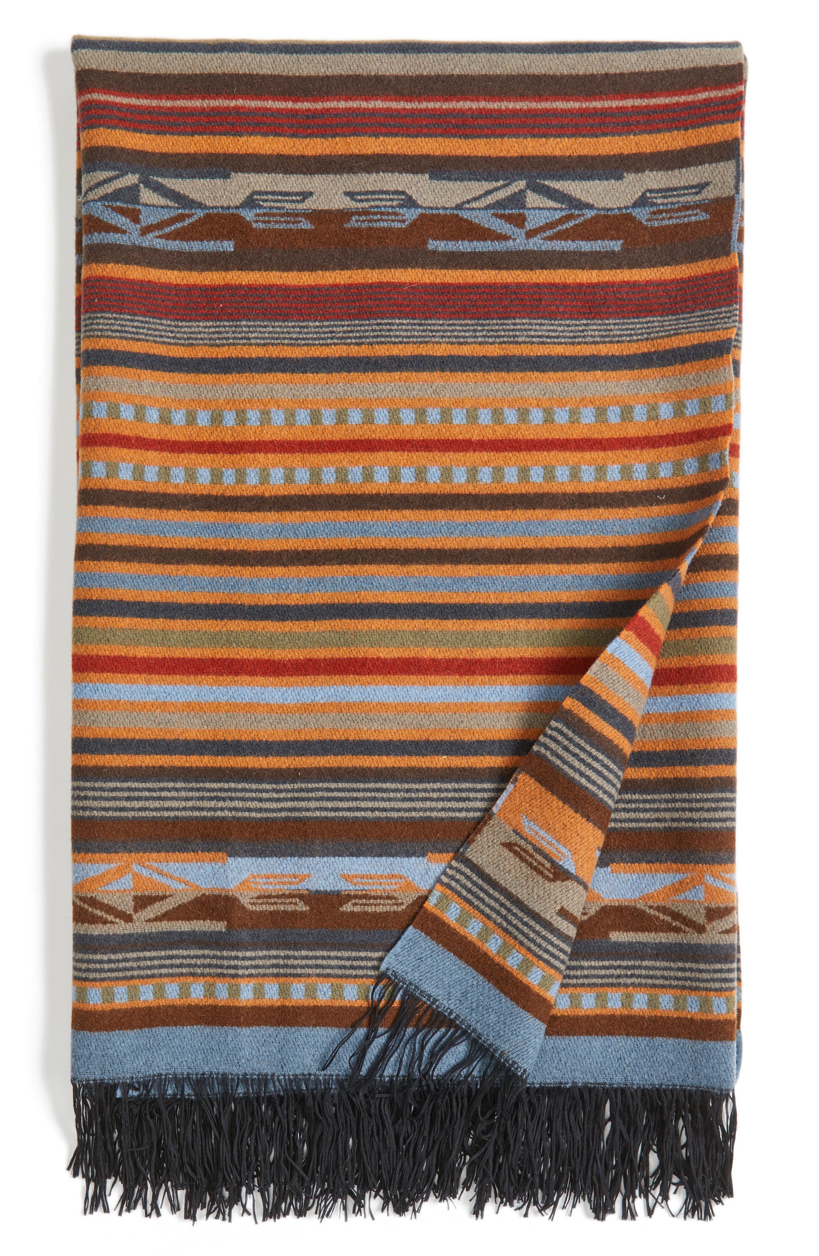 Pendleton 'Chimayo' Fringe Wool Throw Nordstrom
