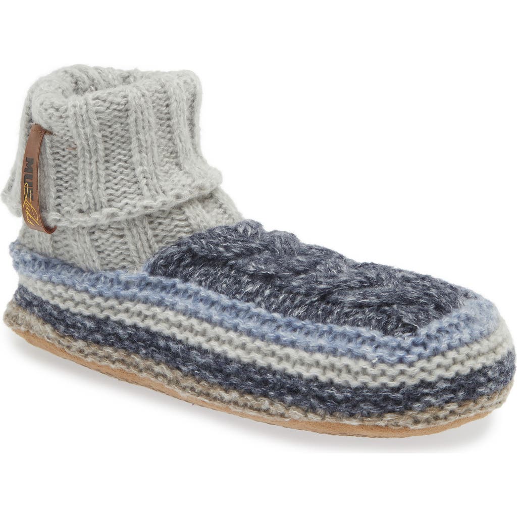 Muk Luks Slipper Socks In Slate