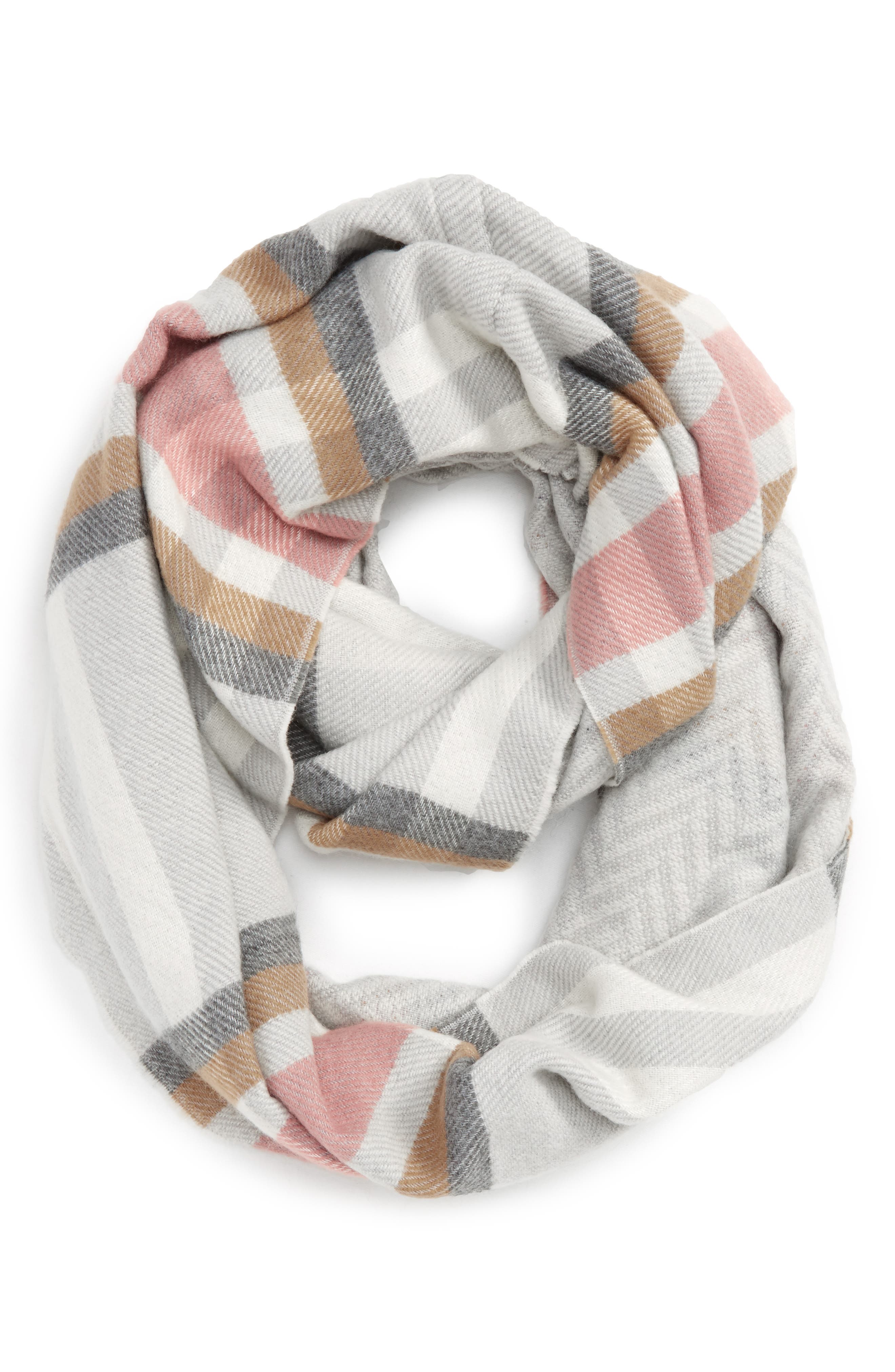 BP. Reversible Plaid Infinity Scarf Nordstrom