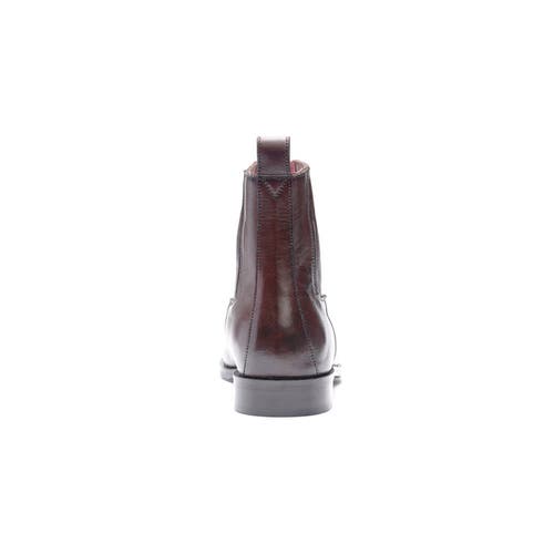 Carlos Santana Durango Chelsea Boot In Burnished Brown