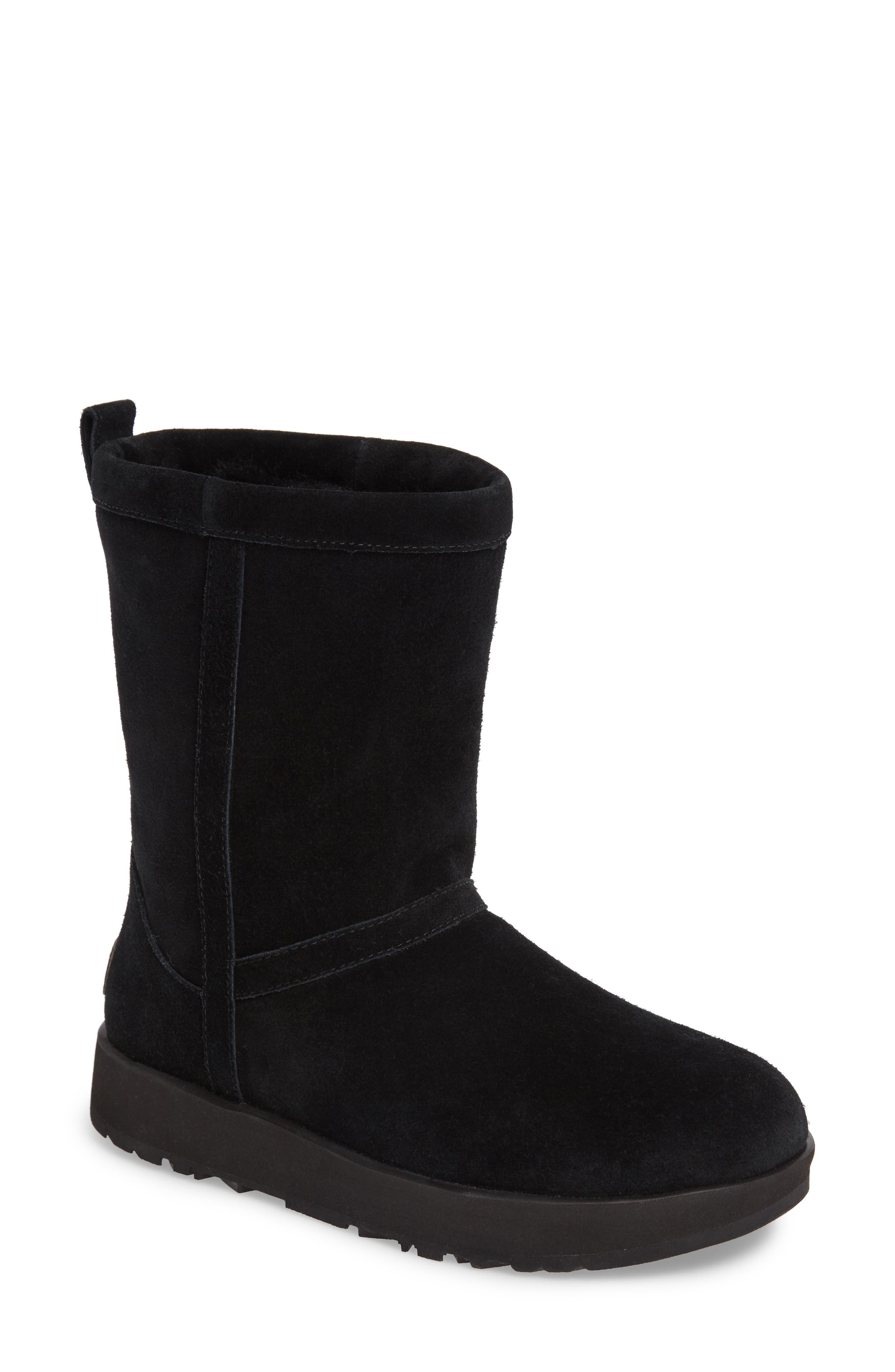 ugg waterproof black boots