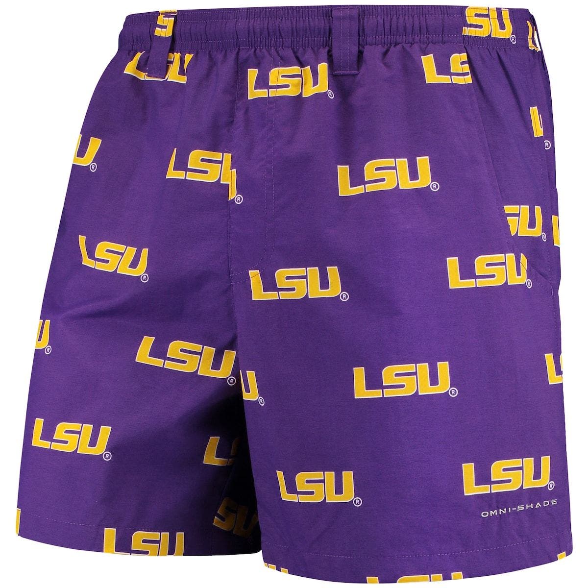 columbia lsu swim trunks