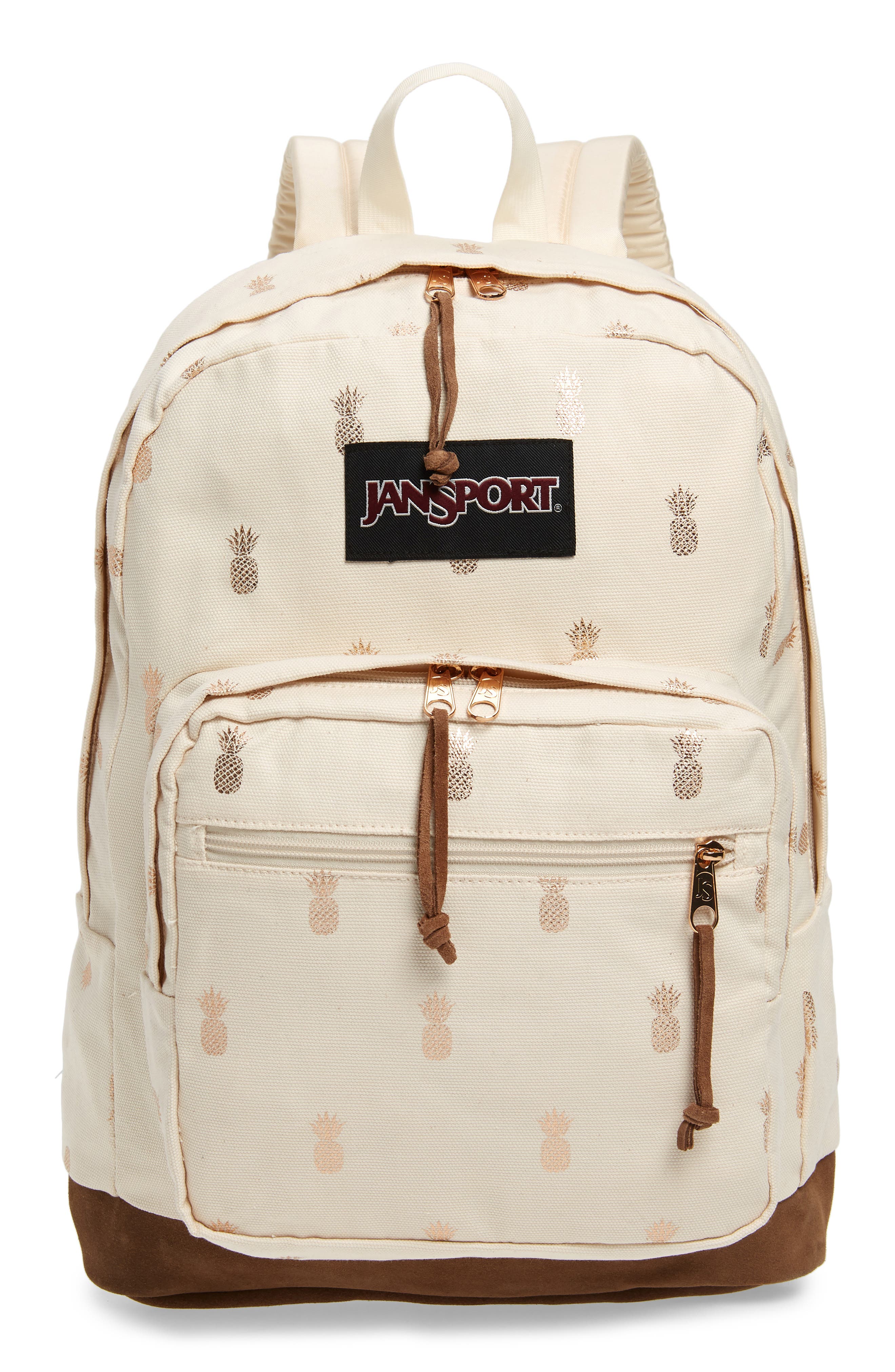 jansport backpack with pineapples