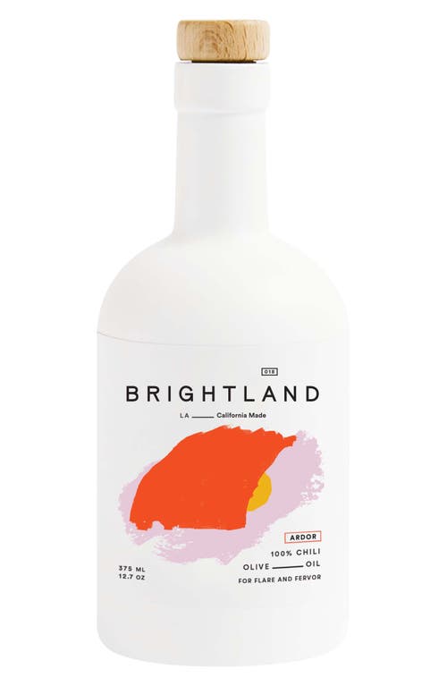 Brightland Ardor Red Chili Olive Oil in White at Nordstrom, Size 12.7 Oz