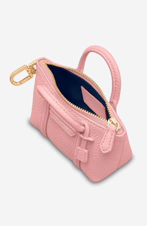 Shop Maison De Sabre Maison De Sabré The Sabremoji Weekender Charm In Pink Lily