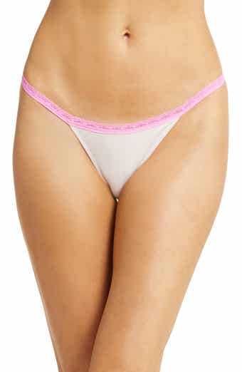 Lace Underwear,Women's Sleek String Bikini Panty High Cut Hipster Soft  Underwear See Through Panties for Women Sexy Cheeky, White, Medium :  : Clothing, Shoes & Accessories