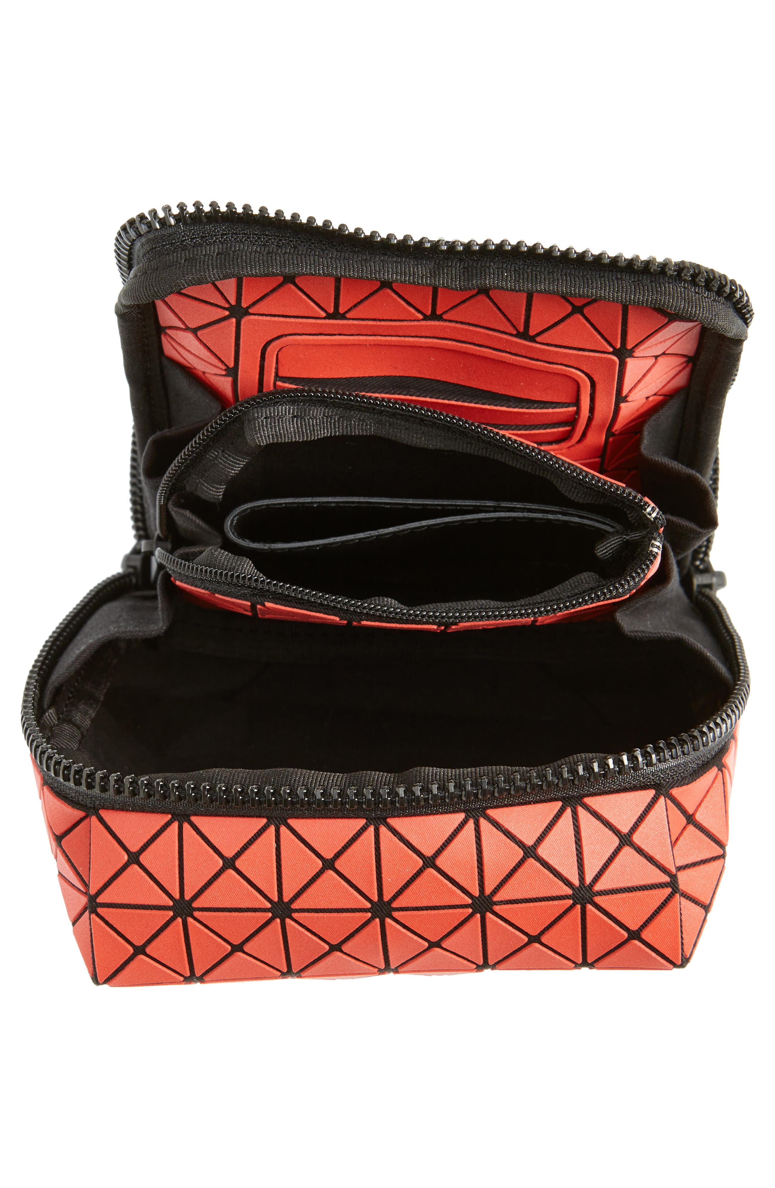 Bao Bao Issey Miyake Beetle Shoulder Bag in Red | Smart Closet