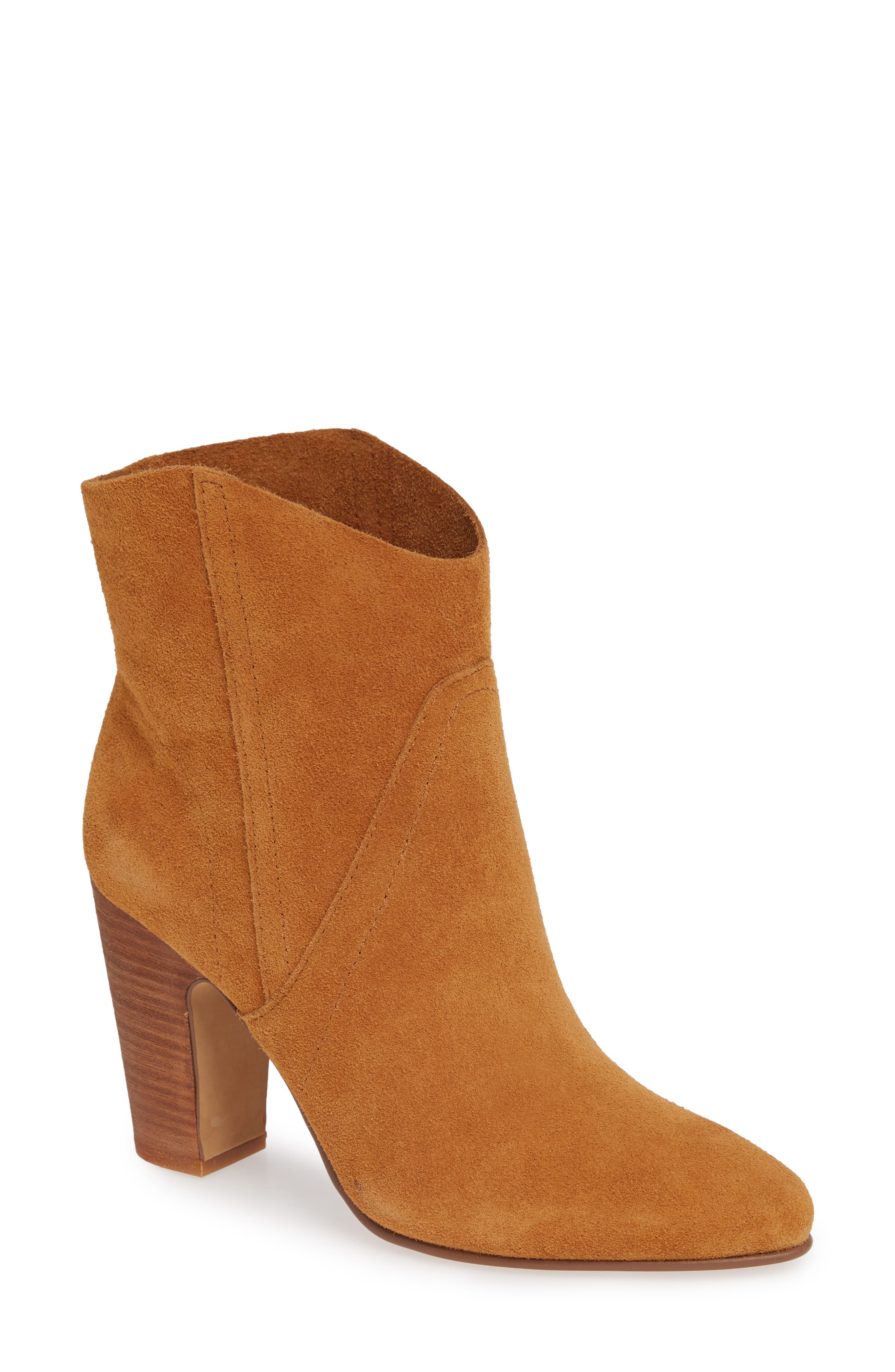 Vince Camuto Creestal Western Bootie, Brown