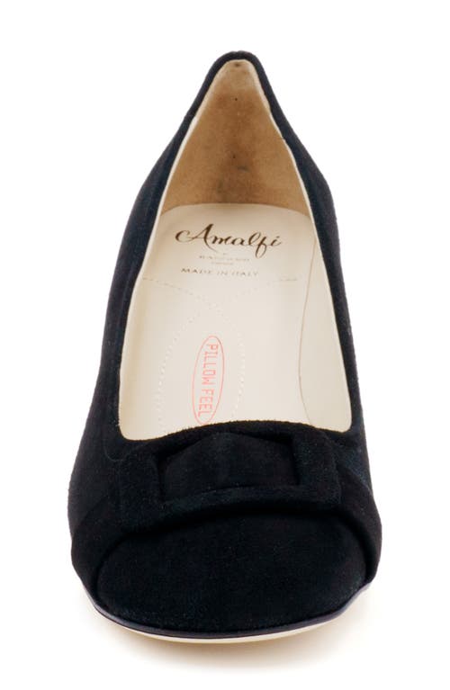 Shop Amalfi By Rangoni Baccio Pump In Black Cashmere