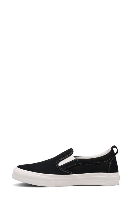 Taos Women's Rubber Soul Slip-on Shoes - Medium Width In Black/white In Black