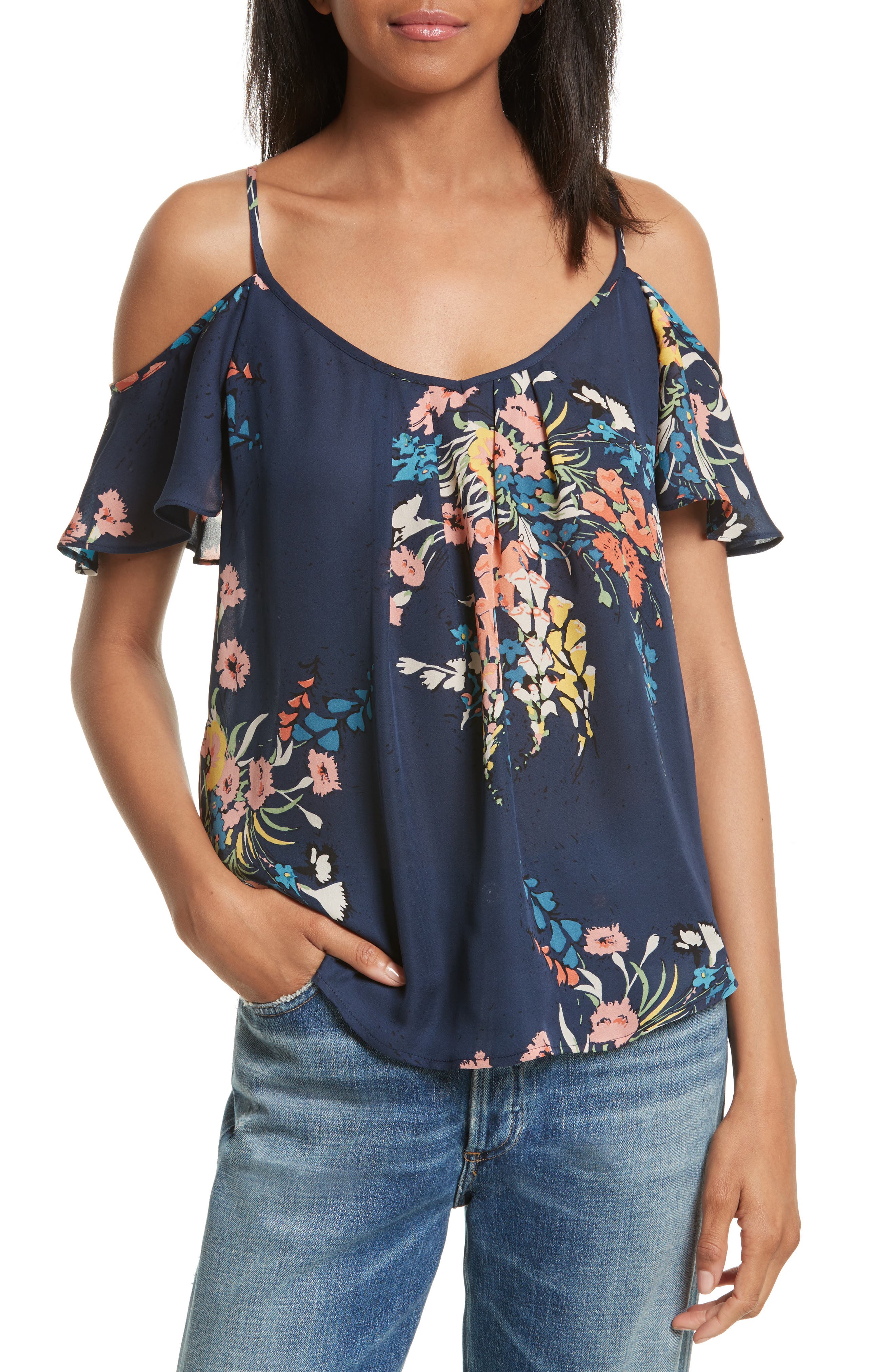 joie adorlee cold shoulder top