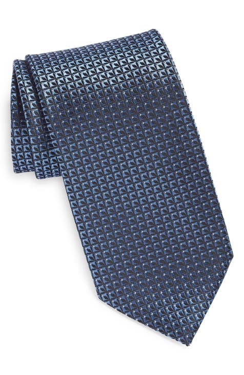 Cento Fili Silk Jacquard Tie