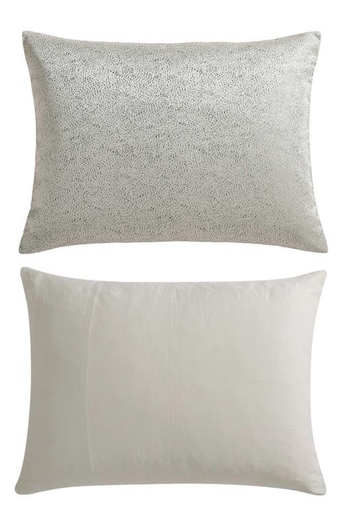 Vera Wang Speckled Stain Weave Comforter Set In Taupe