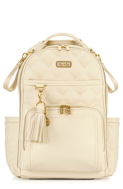 Itzy Ritzy Boss Plus Diaper Backpack in Cream at Nordstrom