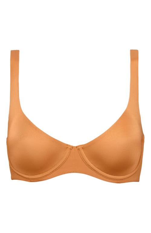 Cuup The Scoop Micro Bra In Caramel