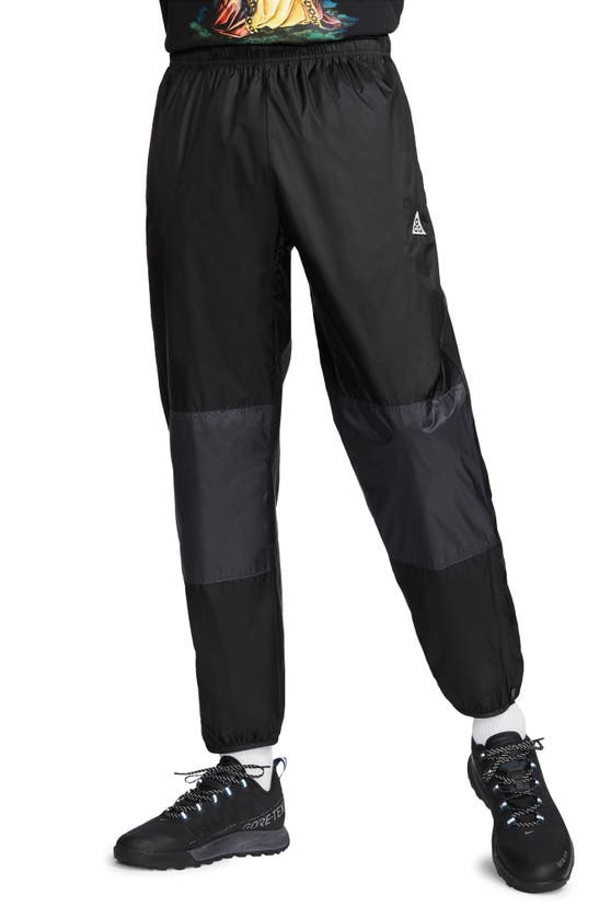Nike Acg Cinder Cone Pants In Black/ Smoke Grey/ White