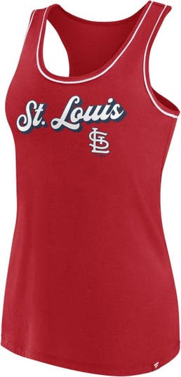 Men's St. Louis Cardinals Fanatics Branded Red Official Wordmark T