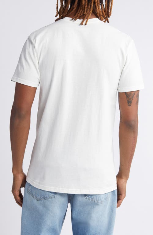 Vans Fiery Friend Graphic T-shirt In Marshmallow