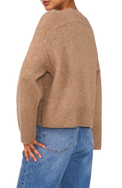 Shop 1.state Crewneck Sweater In Taupe