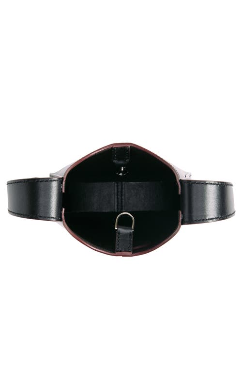 Tod's Di Micro Calfskin Shoulder Bag In Nero