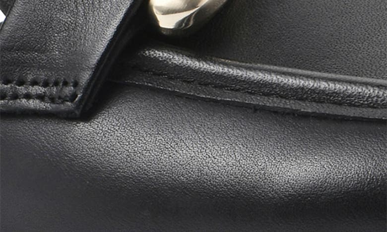 Shop White Mountain Footwear Castor Loafer Mule In Black/ Leather