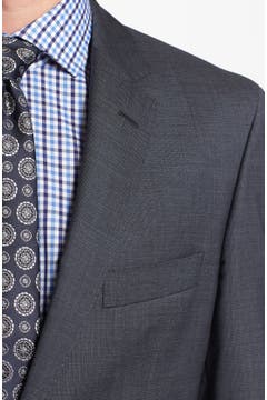 BOSS HUGO BOSS 'Edison/Power' Classic Fit Wool Suit | Nordstrom