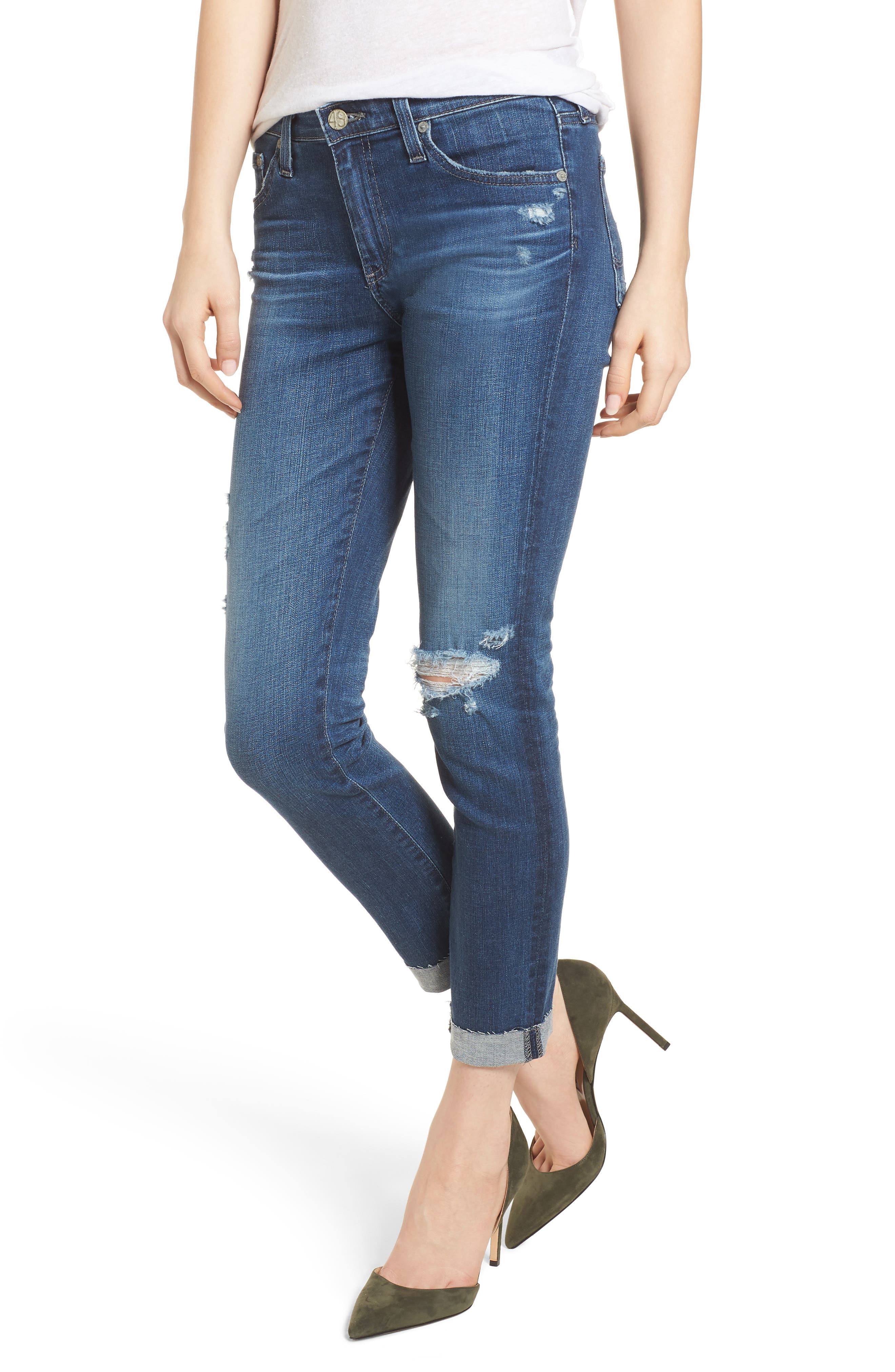 skinny roll up jeans