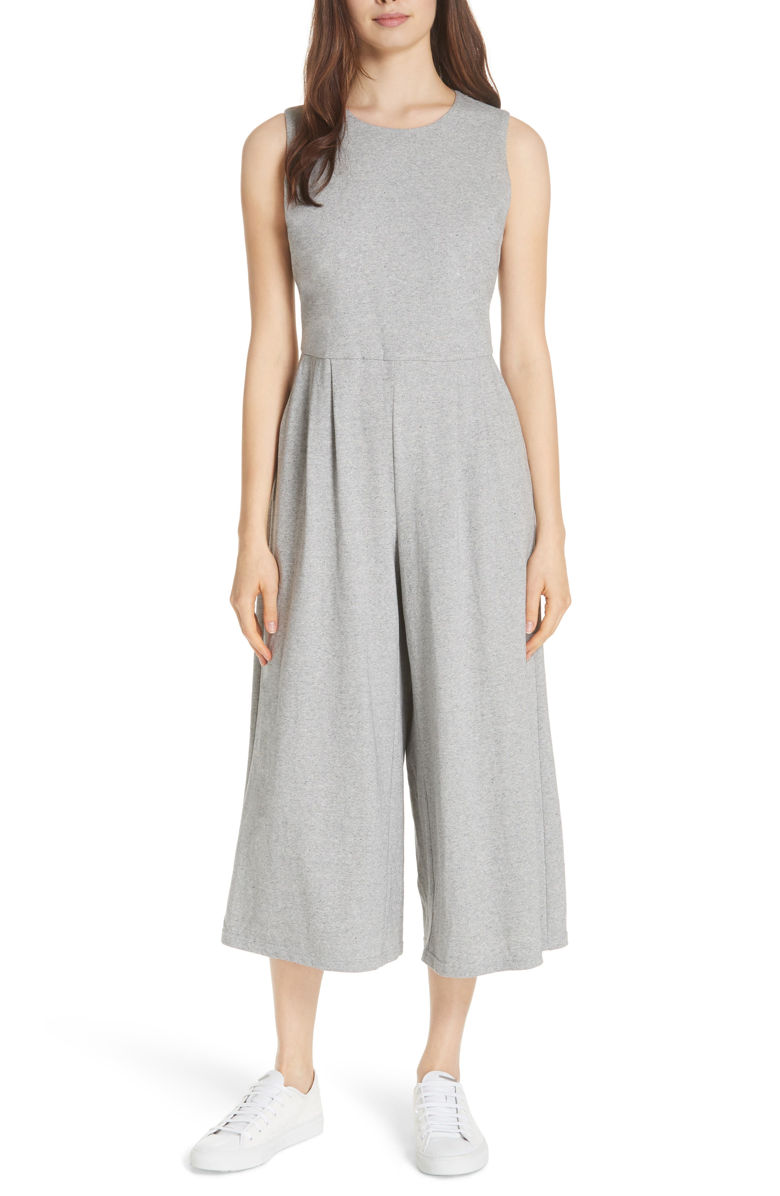 eileen fisher cropped jumpsuit