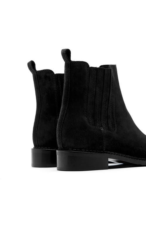 Shop La Canadienne Seraphina Waterproof Chelsea Boot In Black Suede