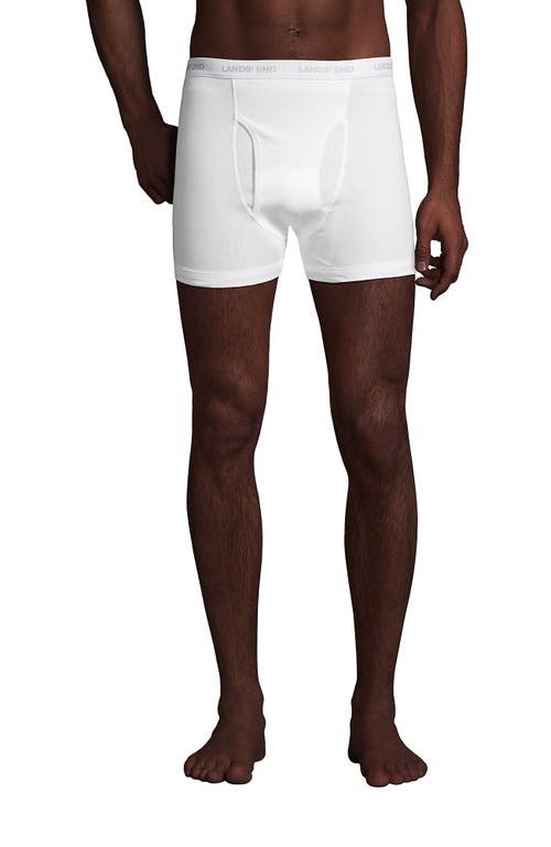 LANDS' END LANDS' END KNIT BOXER BRIEF MIXED 3 PACK
