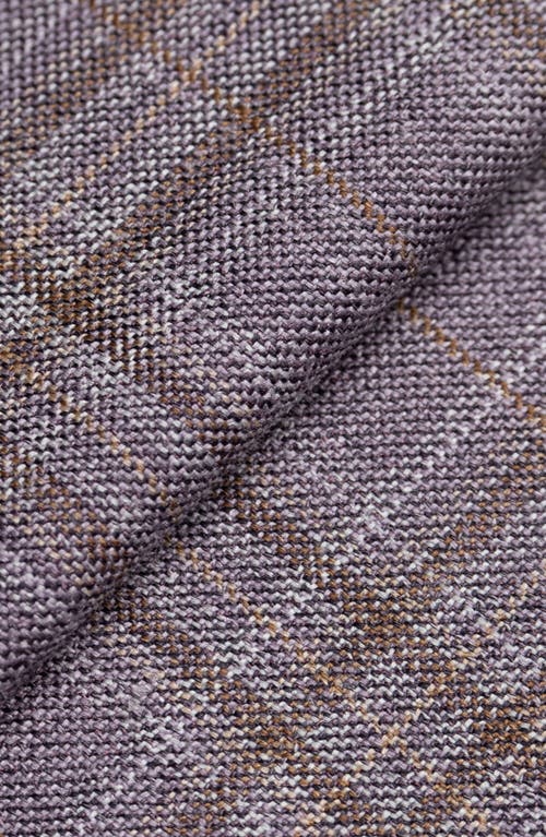 Shop Heritage Gold Lilac Plaid Wool & Silk Blend Sport Coat