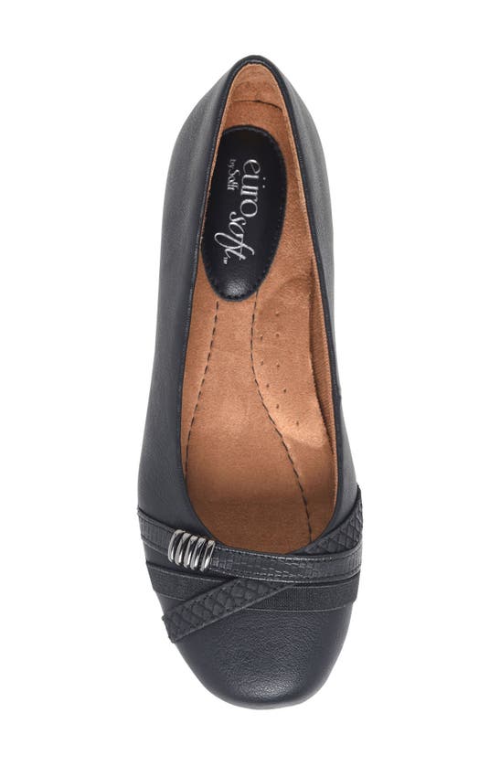 Shop Eurosoft Shainna Ballet Flat In Black