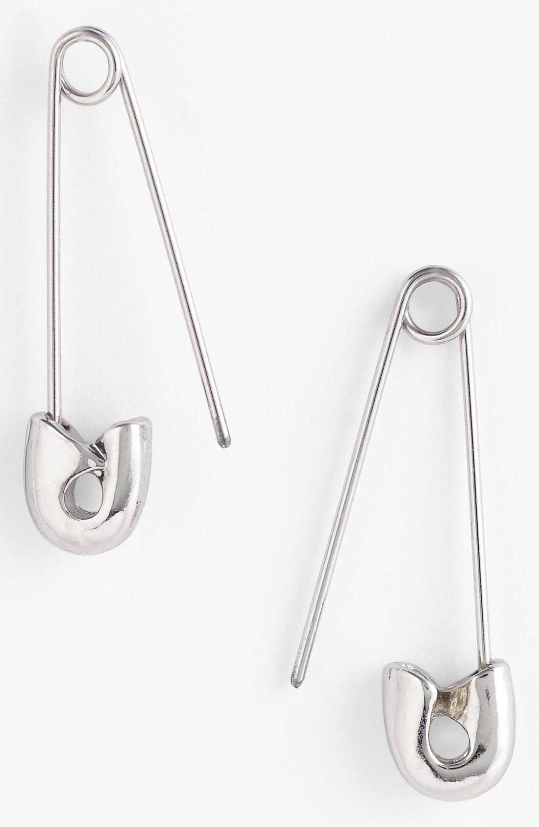Carbon Copy Safety Pin Earrings Nordstrom