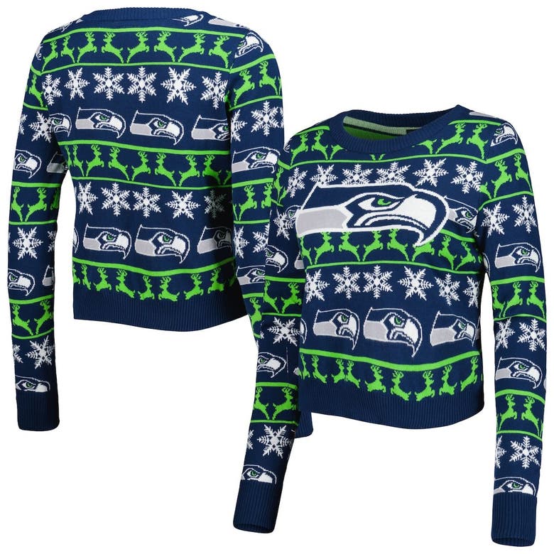 Seattle Seahawks Womens Varsity Cardigan FOCO