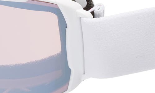 Shop Smith Daredevil Snow Goggles In White/mirror