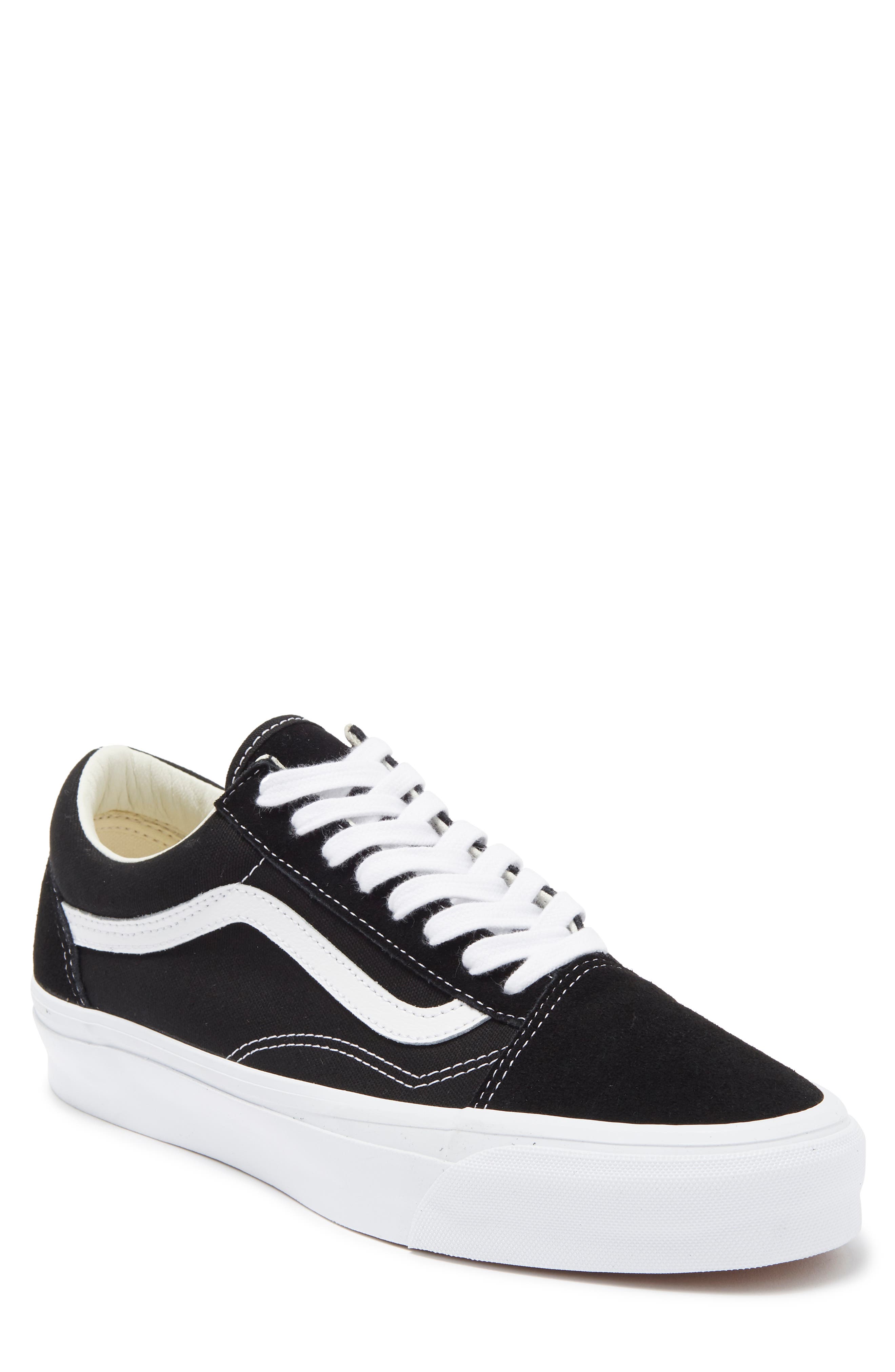 canvas old skool vans black