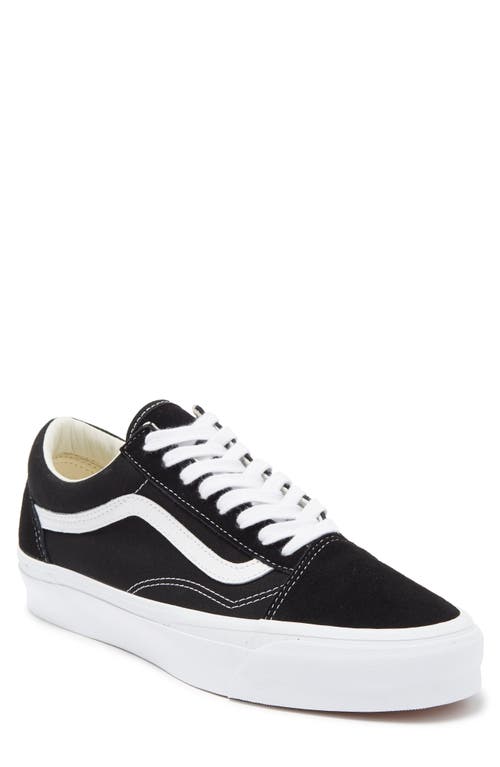 Vans Premium Old Skool Canvas Sneaker In Lx Black/white