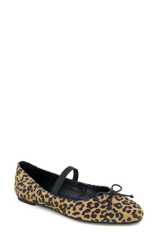 Shop Kenneth Cole New York Myra Ballet Flat In Leopard Suede