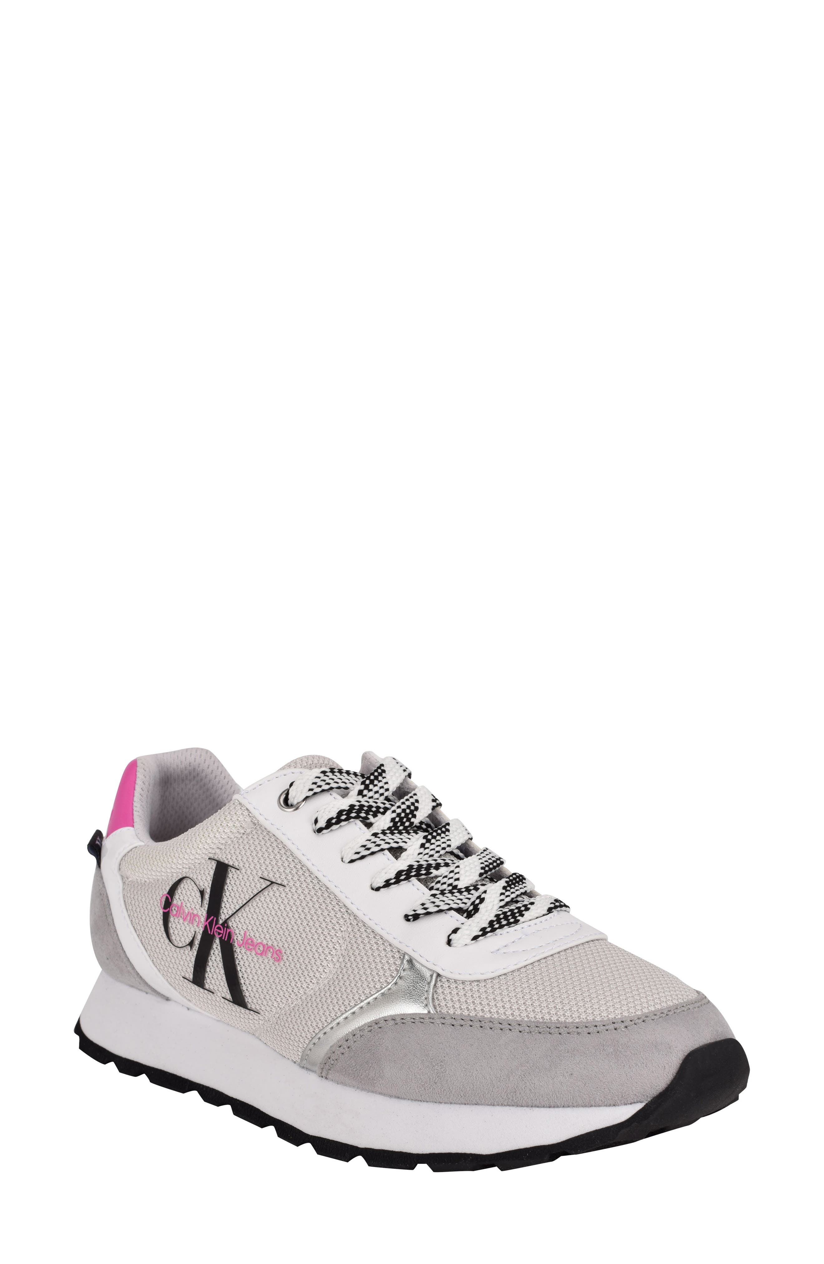 UPC 195182393221 product image for Women's Calvin Klein Cayle Sneaker, Size 9 M - Black | upcitemdb.com