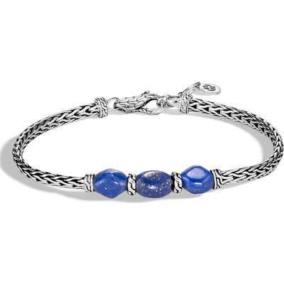 John Hardy Classic Chain Slim Triple-Stone Bracelet (Nordstrom Exclusive)