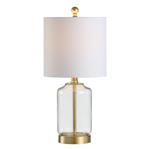 JONATHAN Y JONATHAN Y DUNCAN GLASS/METAL LED TABLE LAMP 