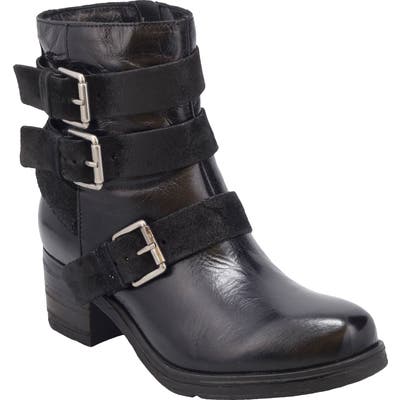 Miz Mooz Skye Buckle Boot - Black